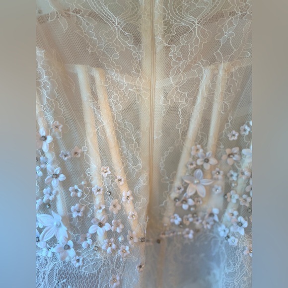 Gemy Maalouf brand new bridal top intricate detail work and gemstone - Picture 9 of 16